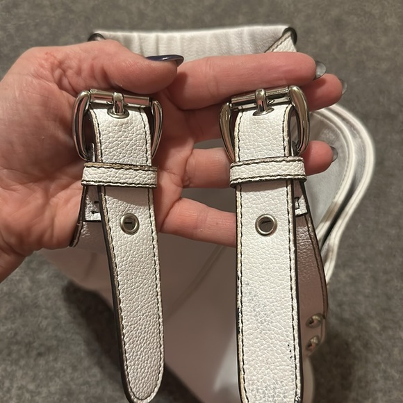 White Leather hobo bag - Picture 14 of 16